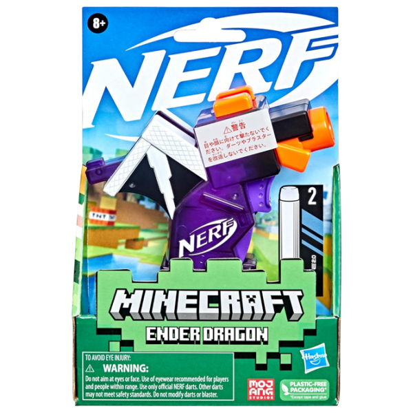 Бластер Hasbro Nerf Minecraft F4423 Пурпурный патронный, Стрел, 3+ photo 5