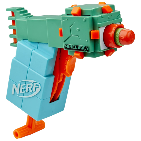 Бластер Hasbro Nerf Minecraft F4422 Зеленый патронный, Стрел, 3+ photo 1