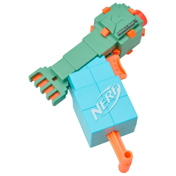 Бластер Hasbro Nerf Minecraft F4422 Зеленый патронный, Стрел, 3+ photo 5