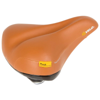 Велосипедное седло Velo Plush Tour ELA X Коричневый Черный Коричневый Черный