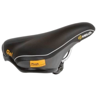 Велосипедное седло Velo Flex Junior Gel Черный Оранжевый