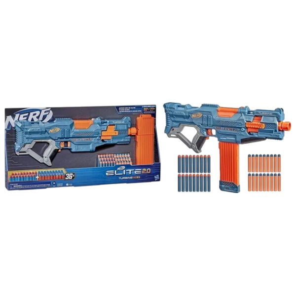 Бластер Hasbro Nerf Elite 2.0 Turbine CS 18 E9481 Синий патронный, Стрел, 8+ photo 2