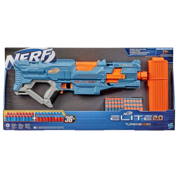Бластер Hasbro Nerf Elite 2.0 Turbine CS 18 E9481 Синий патронный, Стрел, 8+ photo 3