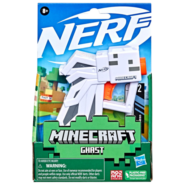 Бластер Hasbro Nerf Minecraft F4421 Белый патронный, Стрел, 8+ photo 3