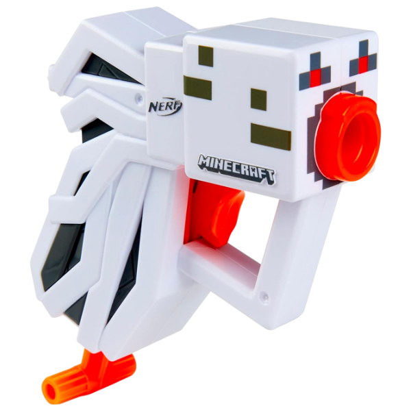 Бластер Hasbro Nerf Minecraft F4421 Белый патронный, Стрел, 8+ photo 6