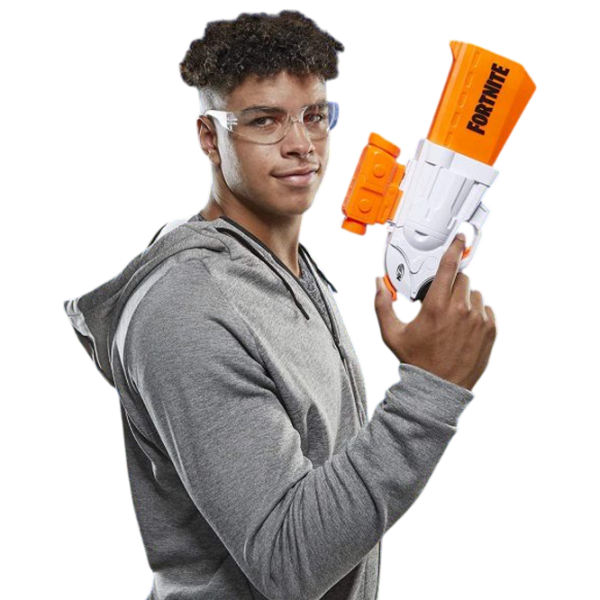 Бластер Hasbro Nerf Fortnite SR E9391 Белый патронный, Стрел, 8+ photo 4
