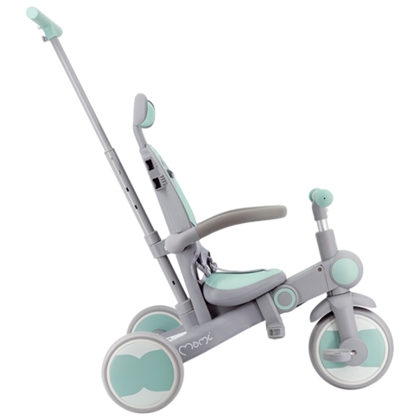 Triciclu MoMi Solivia 4in1 Green  Metal / Pentru copii photo 6