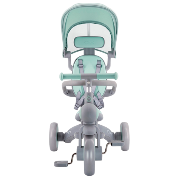 Triciclu MoMi Solivia 4in1 Green  Metal / Pentru copii photo 7