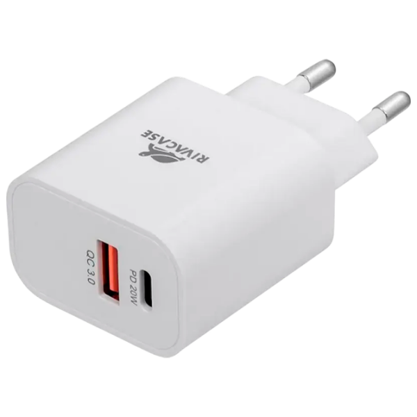 Încărcător de rețea RivaCase PS4102 WD4 (20 W) White 3 A / White photo 5