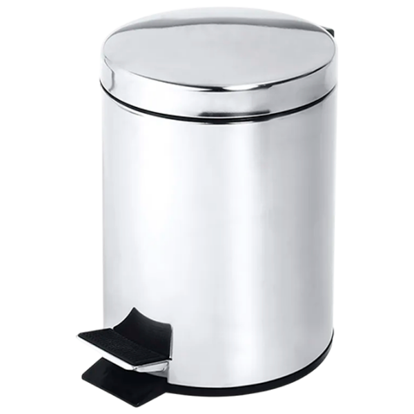 Coș de gunoi Roco MC2101B Silver Inox, 12l photo 1