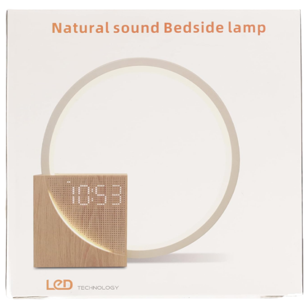 Lampă de noapte Inssisain AJ-300D White Rețea photo 6