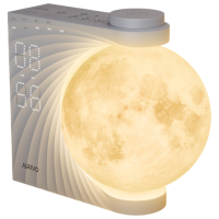 Lampă de noapte Inssisain AJ-320 Moon White Rețea