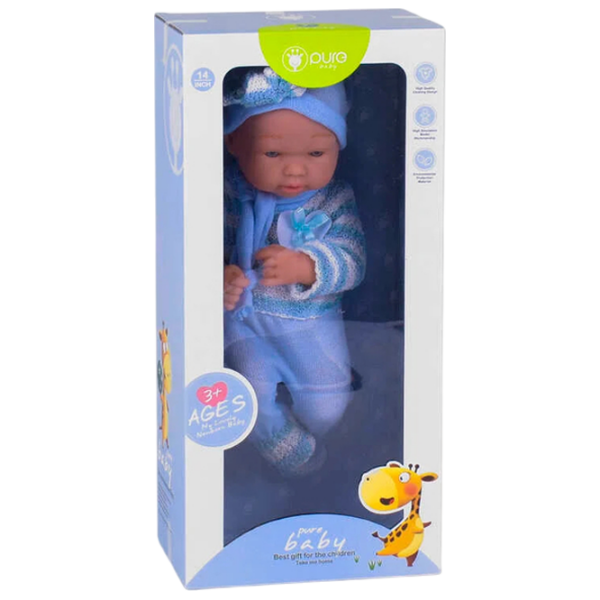 Păpușă ChiToys Pure Baby poopsie DF14-010B 3+ photo 2