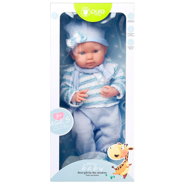 Păpușă ChiToys Pure Baby poopsie DF14-010B 3+ photo 3