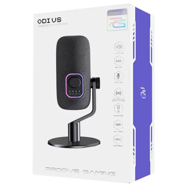 Microfon Proove Odius Black  photo 2