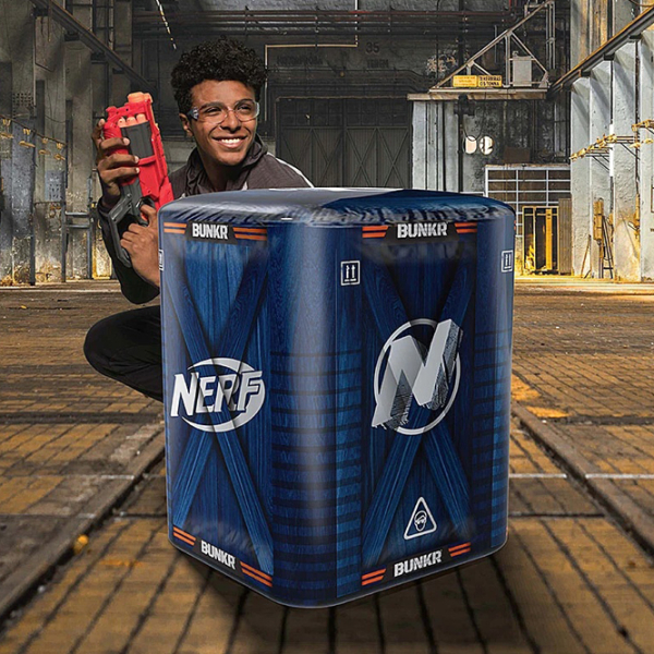 Игрушечное оружие Hasbro Nerf BKN3371 Синий Препятствие, , 8+ photo 3
