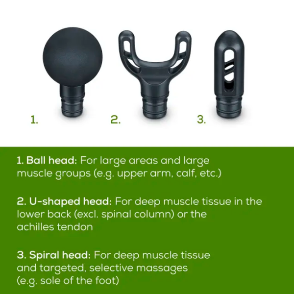 Aparat de masaj Beurer Deep Tissue MG89 Black  photo 5