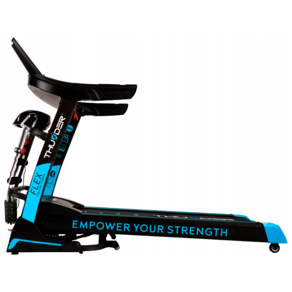 Bandă de alergat Thunder React-DS Black 160 kg, 18 km/h photo 2