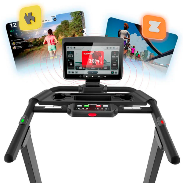 Bandă de alergat Insportline ZenRun 120 Black 150 kg, 22 km/h photo 3