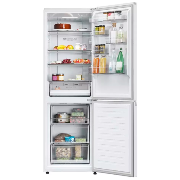 Frigider Haier EHD3PWDNPW186 White 235l / No Frost, 117l / No Frost, D photo 4