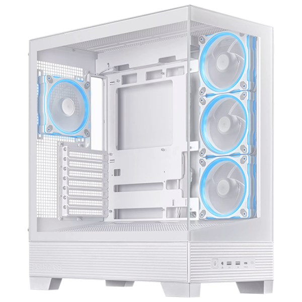 Carcasă Asus A31 PLUS TG White micro ATX photo 2