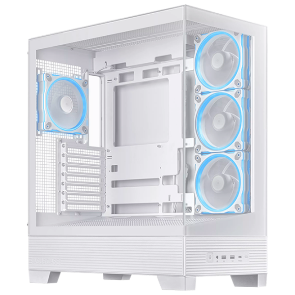 Carcasă Asus A31 PLUS TG White micro ATX photo 2