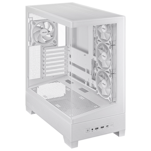 Carcasă Asus A31 PLUS TG White micro ATX photo 3