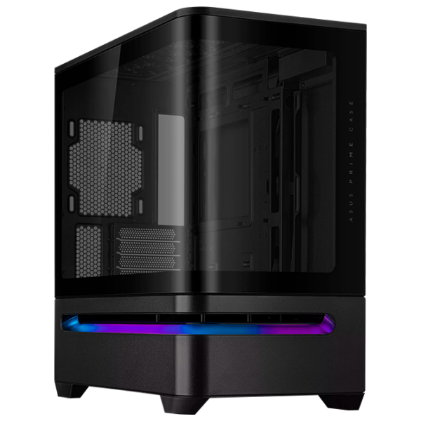 Carcasă Asus Prime AP202 TG Black micro ATX photo 1