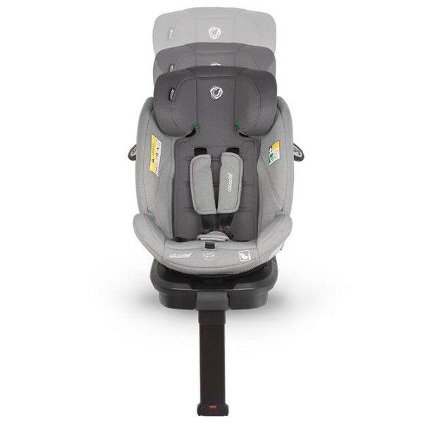 Scaun auto Coccolle Sidra iSize 324087171 Gray 0 luni - 12 ani, 36 kg photo 6