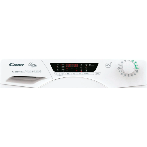 Mașină de spălat Candy HE 1294TWM6/1-S White 9 kg, 1200 rpm, A photo 3