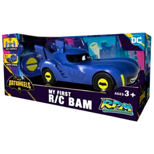Mașină Bladez Toyz Batwheels My First RC Bam BW85875
Black
Blue