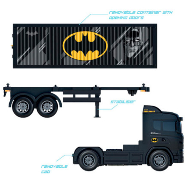 Грузовик Bladez Toyz Batman RC Mission Truck BTDCRC9
Желтый
Черный  photo 3