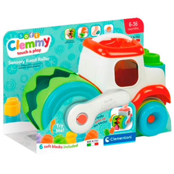 Машинка Soft Clemmy 17495 Разноцветный
Разноцветный
