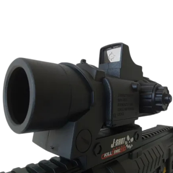 Бластер J-Shot M416 JF-015G Черный патронный, Гелевые шарики, 8+ photo 4