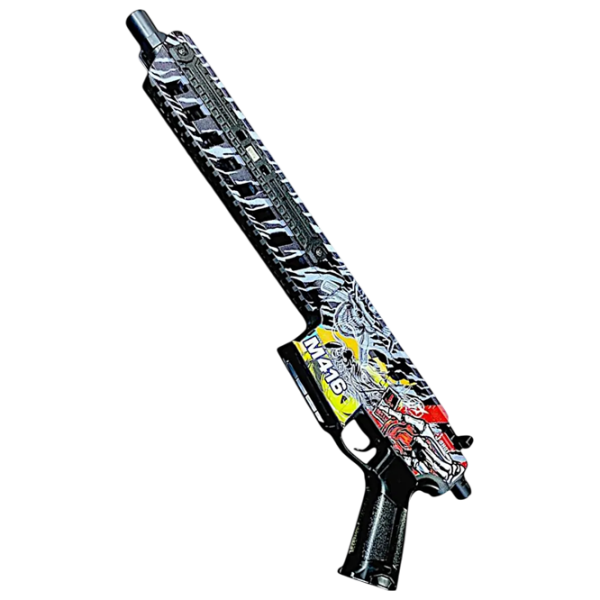 Бластер J-Shot M416 JF-015G Черный патронный, Гелевые шарики, 8+ photo 5