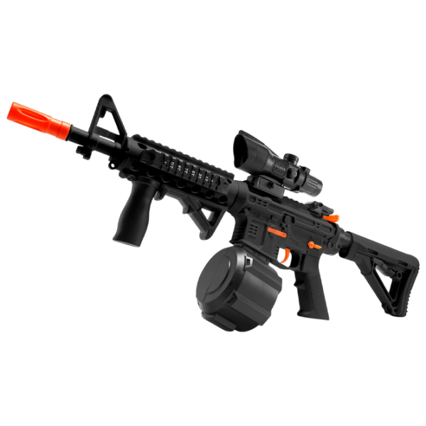 Игрушечный автомат Blaster M4A1 WH02A Черный патронный, Гелевые шарики, 14+ photo 2