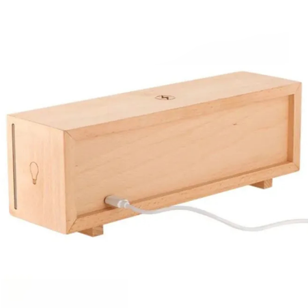 Lampă de noapte Generic WX-02 Wood USB photo 5