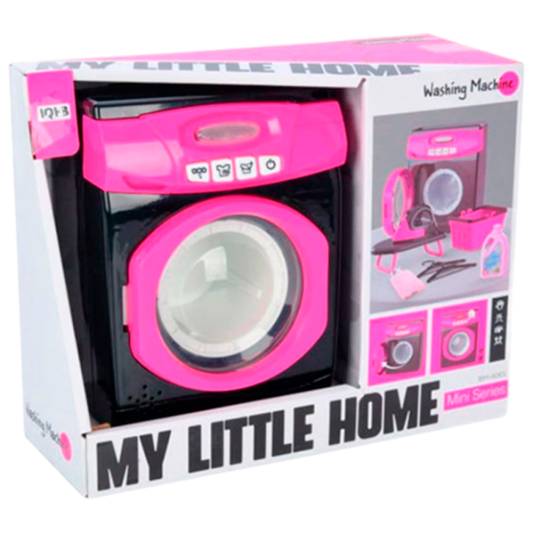 Игровой набор Lulu My Little Home Washing Machine A1010-1 Розовый Для девочек, 3+ photo 1
