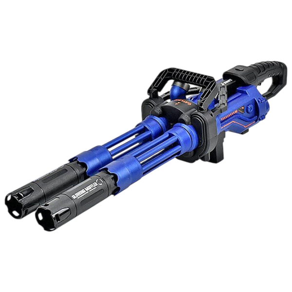 Игрушечный автомат J-Shot Catling Big Gun JF-004G Синий патронный, Гелевые шарики, 14+ photo 3