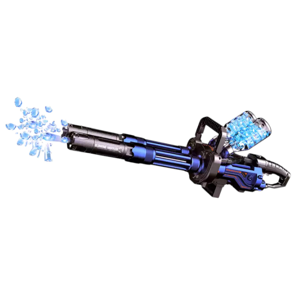 Игрушечный автомат J-Shot Catling Big Gun JF-004G Синий патронный, Гелевые шарики, 14+ photo 4