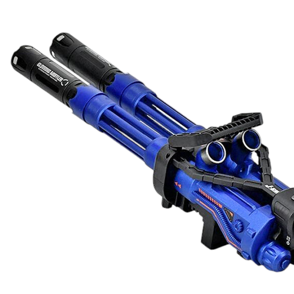 Игрушечный автомат J-Shot Catling Big Gun JF-004G Синий патронный, Гелевые шарики, 14+ photo 7