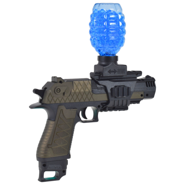 Игрушечный автомат J-Shot Desert Eagle JF-022G Зеленый патронный, Гелевые шарики, 14+ photo 5