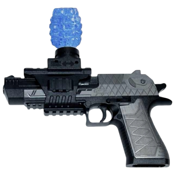 Игрушечный автомат J-Shot Desert Eagle JF-022G Черный патронный, Гелевые шарики, 14+ photo 1