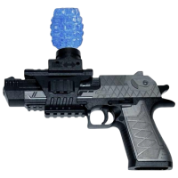 Игрушечный автомат J-Shot Desert Eagle JF-022G Черный патронный, Гелевые шарики, 14+