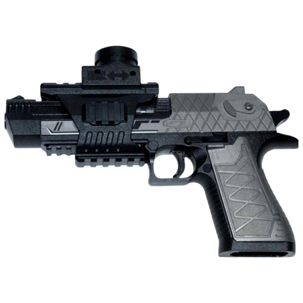 Игрушечный автомат J-Shot Desert Eagle JF-022G Черный патронный, Гелевые шарики, 14+ photo 2