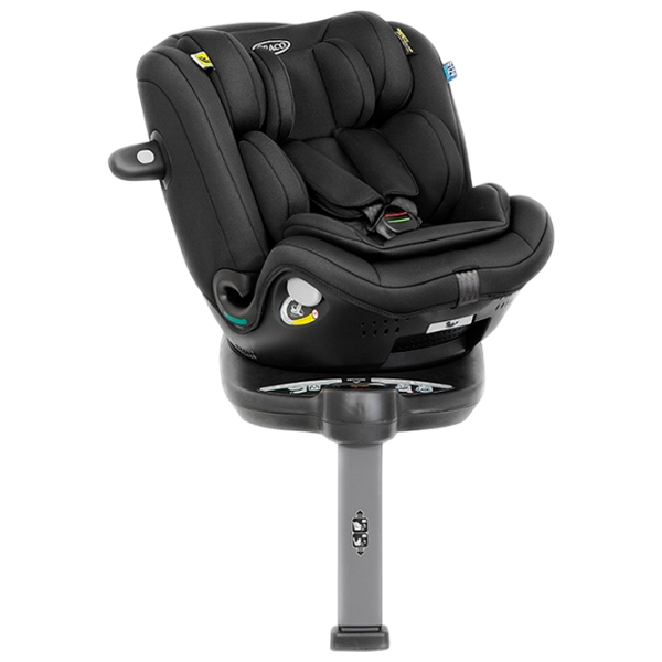 Детское автокресло Graco 360 Turn2Me Grow I-Size GC2404AAMDN000 Черный 0 месяцев - 7 лет, 36 кг photo 1
