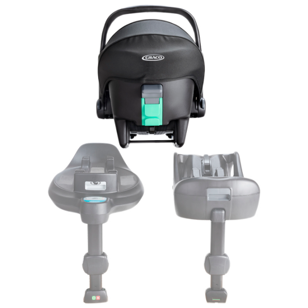 Детское автокресло Graco SnugLite i-Size GC1817CAMDN000 Midnight 0 месяцев - 12 месяцев, 13 кг photo 6