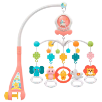 Игрушка для колясок и кроваток Huanger Music Mobile HE0312 Розовый 1+