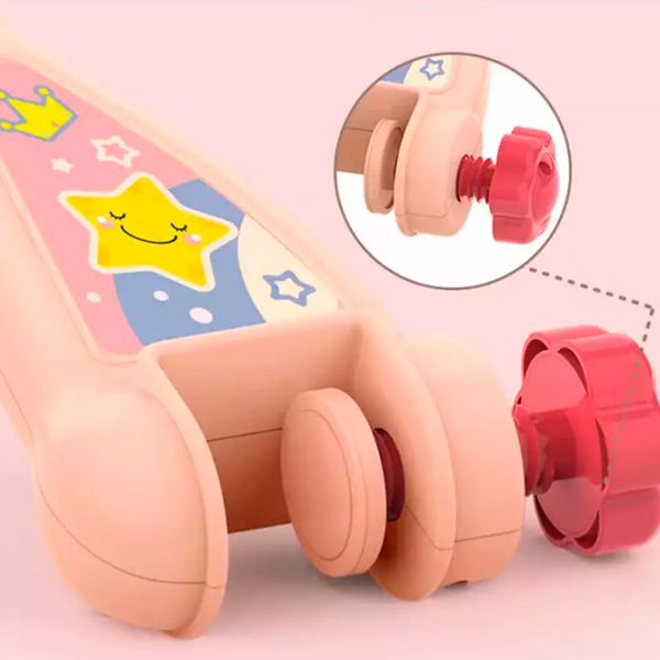 Игрушка для колясок и кроваток Huanger Music Mobile HE0312 Розовый 1+ photo 4