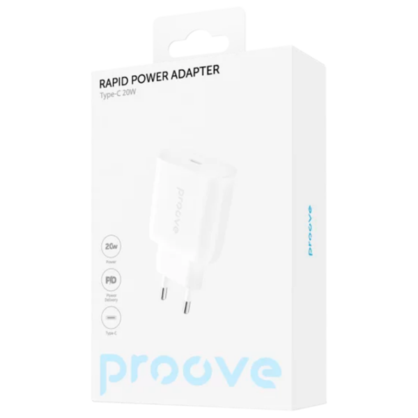 Încărcător de rețea Proove Rapid (20 W) White 2 A / White photo 6